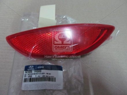 Отражатель бампера заднего правый HYUNDAI Accent 10-14 Hyundai/Kia/Mobis 92406-1R000