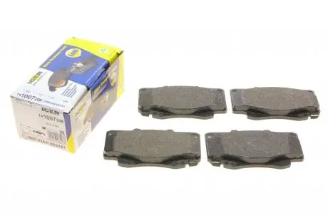 Колодки тормозные (передние) Toyota Hilux 05-15 ICER 141007-208