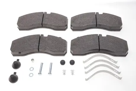 Колодки гальмівні (передні/задні) MB Atego 98-04/Actros 96-/DAF 02-/MAN 00-/Scania 95-/Iveco 92- ICER 151194-066