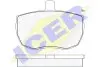 Колодки гальмівні дискові передні FORD TRANSIT (T_) 85-92; LAND ROVER DEFENDER (LD) 90-16; ALFA ROMEO AR 6 (280) 85-89 ICER 180230 (фото 1)
