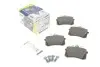 Колодки тормозные (задние) Audi A4/A6/A8 94-02/Audi 80 91-96/Audi 90 84-91/Audi 100/200 77-94 ICER 180784-700 (фото 1)