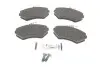 Колодки тормозные (передние) Seat Cordoba/Ibiza/Toledo 93-02/VW Golf 86-02/Passat B2/B3/B4 85-97 ICER 181012-700 (фото 1)