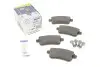 Тормозные колодки (задние) Renault Megane III 08-/Grand Scenic III 09-/Fluence 14- ICER 181904 (фото 1)