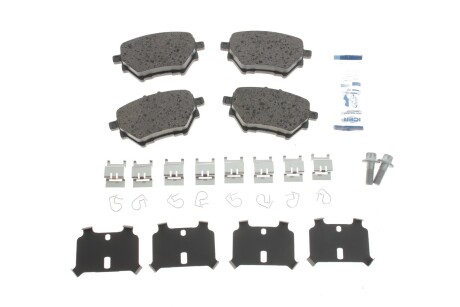 Колодки гальмівні (задні) Citroen C4/Berlingo/Peugeot 308/508/3008/Partner/Opel Combo 13- ICER 182162