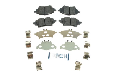 Колодки гальмівні (задні) Toyota Corolla 18-/C-HR 16-/Yaris 19-/Suzuki Swace 20- ICER 182397