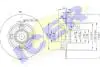 Диск гальмівний (задній) Citroen C3 09-/C4/Peugeot 307/207 04-/208 12- (249х9 (+ABS) (з підшипником) ICER 78BD4745-1 (фото 1)