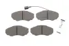 Колодки гальмівні (передні) Citroen Jumper 02-/Fiat Ducato/Peugeot Boxer 98- R15 (+датчик) ICER LM1523 (фото 1)