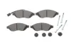 Колодки гальмівні (передні) Citroen Jumper/Fiat Ducato/Peugeot Boxer 06- (+датчик) ICER LM1803 (фото 1)