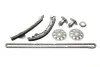 Комплект цепи ГРМ Toyota Avensis/Corolla 1.4-1.8 00-08 (цепь, натяжник, шестерня) IJS GROUP 40-1013FK (фото 1)