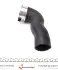 Патрубок интеркулера (L) Audi A3/VW Golf IV/Jetta 2.0TDI 03- IMPERGOM 223546 (фото 5)
