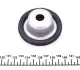 Тарелка пружины (передней) Skoda Octavia/VW Golf IV 96-06 IMPERGOM 35073 (фото 3)