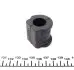 Втулка стабілізатора (переднього) VW Polo/Skoda Roomster/Fabia 99- (d=19.8mm) IMPERGOM 37933 (фото 3)