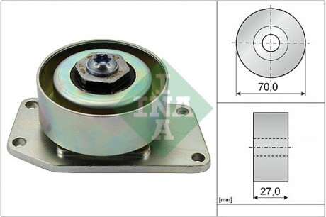 Натяжник ременя генератора Citroen Berlingo/Peugeot Partner 1.4-1.6 96- INA 531 0306 10