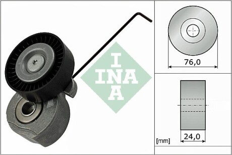 Натяжник ремня генератора Land Rover Freelander 3.2 06-14 INA 534 0324 10