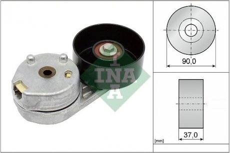 Натяжник ременя генератора Land Rover Discovery/Range Rover 2.7D 04-18 INA 534 0681 10