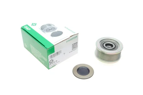 Шкив генератора Fiat Doblo 1.9D Multijet/JTD 01-, 46/74/77/88kw, 6PK INA 535 0115 10