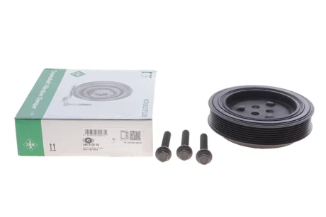 Шків колінчастого валу Ford Transit 2.2-2.4TDCI 06- (RWD) (7PK) (з болтом) INA 544 0132 20