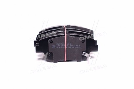 Колодки тормозные передние дисковые HYUNDAI, KIA (выр-во) JAKOPARTS J3600314