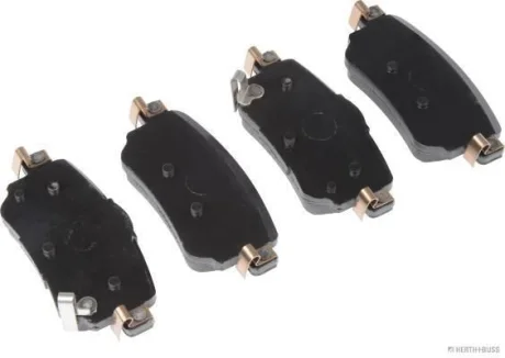 Колодки гальмівні дискові задн. Nissan Leaf 2 17-, Renault Kadjar 15- JAKOPARTS J3611008