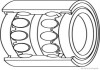 Подшипник ступицы комплект LEXUS RX 98-03 JAKOPARTS J4712070 (фото 2)