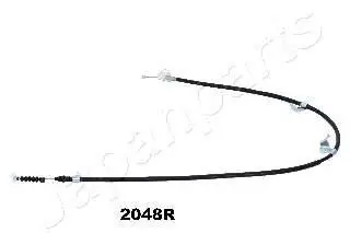 TOYOTA трос ручн.гальма прав.Yaris 05- (диск.) JAPANPARTS BC-2048R
