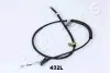 HONDA трос ручн.гальма лів.Accord 03- JAPANPARTS BC-432L (фото 1)