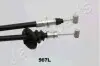 Трос ручн.тормоза лев.Carisma 95- JAPANPARTS BC-567L (фото 2)