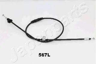 Трос ручн.тормоза лев.Carisma 95- JAPANPARTS BC-567L