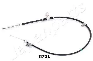 MITSUBISHI трос ручн.гальма 3-х дверн. лів.Pajero IV 07- 1672/1360 мм JAPANPARTS BC-573L