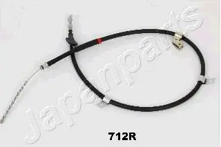 SUBARU трос ручн.гальма прав.Forester 97- JAPANPARTS BC-712R
