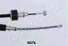 HYUNDAI трос ручн.гальма лів.Getz 02- (бараб.без ABS) JAPANPARTS BC-H27L (фото 2)