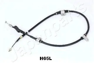 HYUNDAI трос ручн.гальма лів.Lantra 96- JAPANPARTS BC-H65L