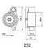 TOYOTA ролик нат.ременя Camry 3.0 01-04 JAPANPARTS BE-232 (фото 2)
