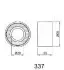 MAZDA натяжний ролик 3,5,6, MPV 2.0D JAPANPARTS BE-337 (фото 2)