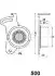MITSUBISHI натяжний ролик PAJERO 2,3D/2,5D 83- JAPANPARTS BE-500 (фото 2)