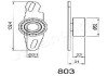 SUZUKI ролик натягувача ременя Samurai 1,0 -04, ALTO 86-93 JAPANPARTS BE-803 (фото 2)