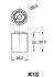 HYUNDAI натяжний ролик Kia,Hyundai 2.9D 01- JAPANPARTS BE-K18 (фото 2)