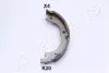 HYUNDAI гальмівні колодки ручного гальма Trajet JAPANPARTS GF-K20AF (фото 1)