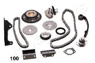 NISSAN К-т ланцюга (повний) приводу ГРМ Almera,Sunny 1.4,1.6 90- JAPANPARTS KDK-100
