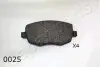 Гальмівні колодки передн. LANCIA YPSILON 1.2-1.4 03 JAPANPARTS PA-0025AF (фото 1)