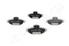 FIAT гальмівні колодки передні Punto 93- JAPANPARTS PA-0058AF (фото 3)