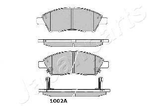 NISSAN гальмівні колодки TIIDA 07- JAPANPARTS PA-1002AF (фото 1)