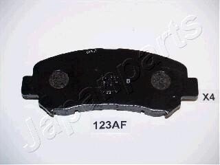 NISSAN гальмівні колодки передн Qashqai,X-Trail 07- JAPANPARTS PA-123AF