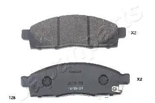 NISSAN гальмівні колодки передн.NV200 10- JAPANPARTS PA-128AF