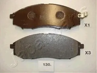 NISSAN гальмівні колодки передн. Navara JAPANPARTS PA-130AF
