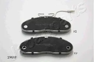 Гальмівні колодки передн. NISSAN Atleon 00- JAPANPARTS PA-196AF