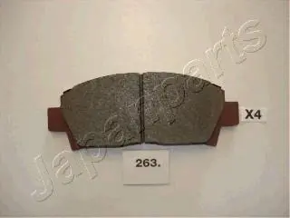 TOYOTA гальмівні колодки передн.Carina E -97 JAPANPARTS PA-263AF