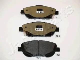 TOYOTA колодки гальм. передн. Avensis 2,0-2,2 08- JAPANPARTS PA-276AF