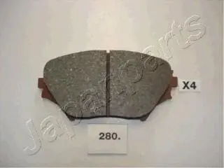 TOYOTA гальмівні колодки передні Rav 4 00- JAPANPARTS PA-280AF