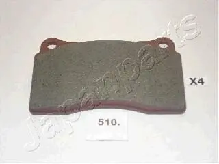 MITSUBISHI гальмівні колодки передн.Lancer V EVO 04 -,Subaru Impreza WRX 01- JAPANPARTS PA-510AF